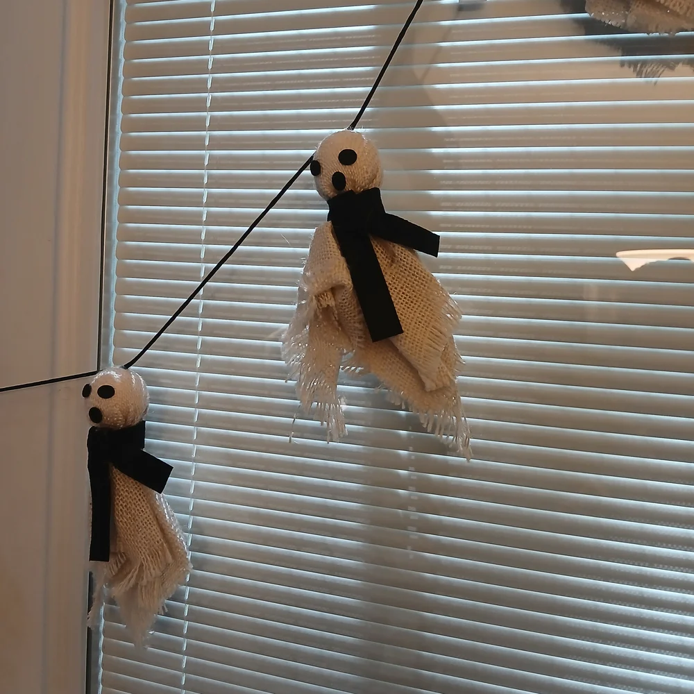 Ghost Garland Halloween Decoration
